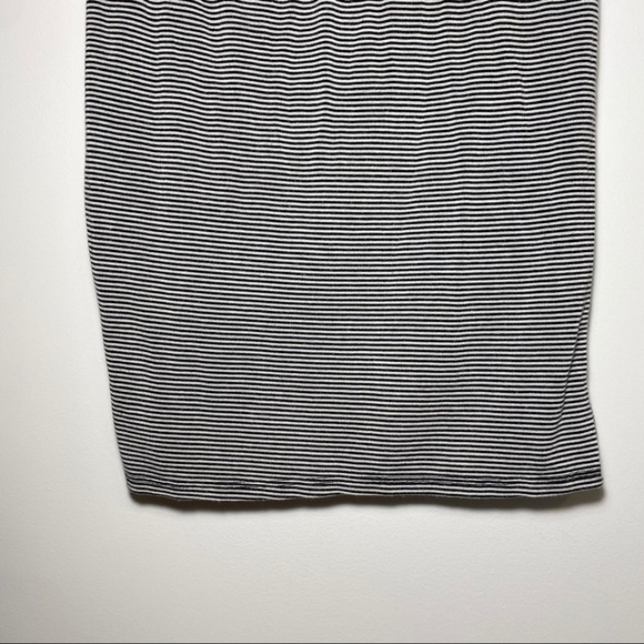 Rollacoster Striped Slim Mini Bodycon Skirt L - Picture 9 of 9